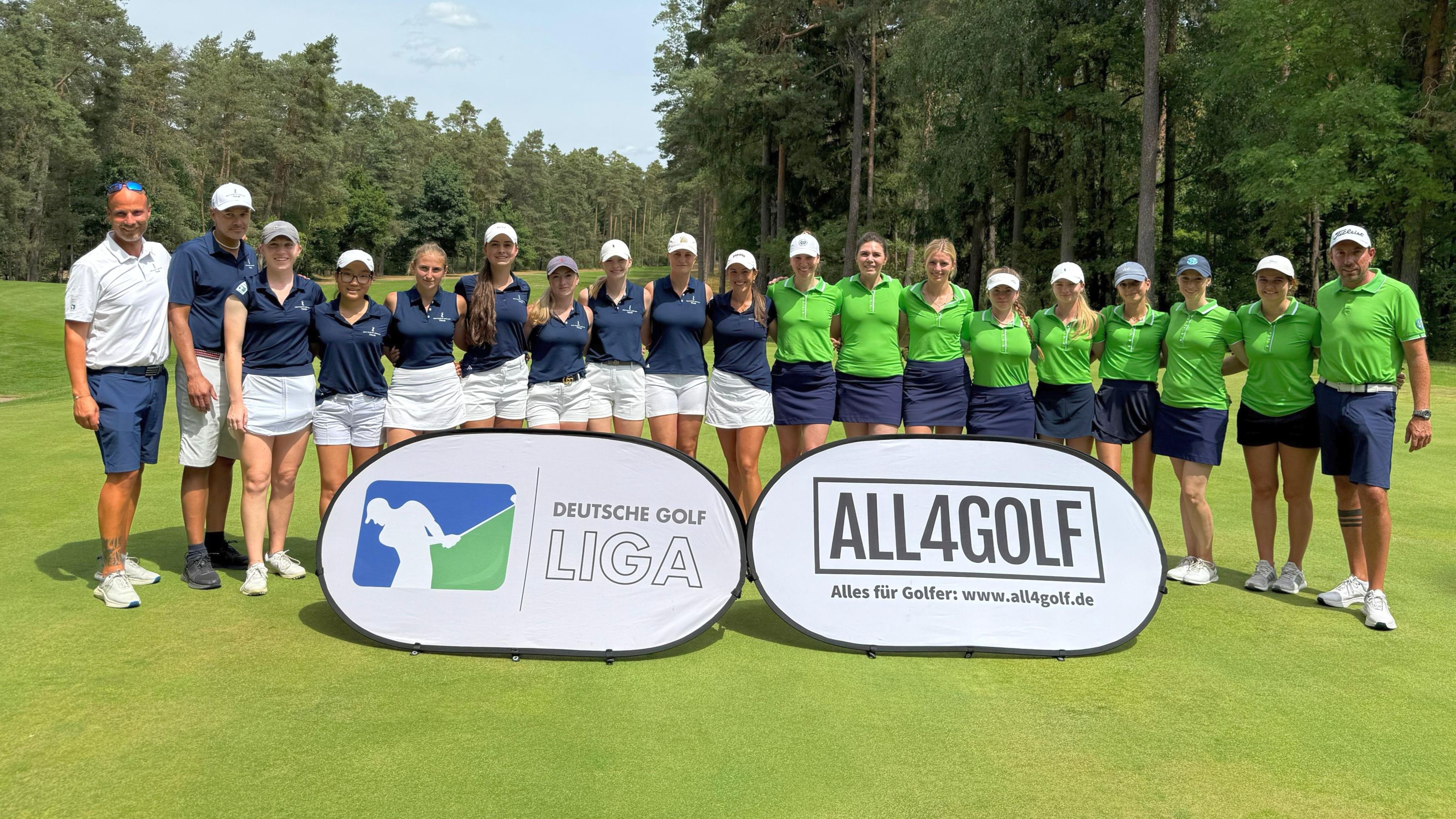 Die Damenteams aus St. Leon-Rot und Stuttgart vertreten den Süden beim Final Four am 2./3. August im GC München-Riedhof