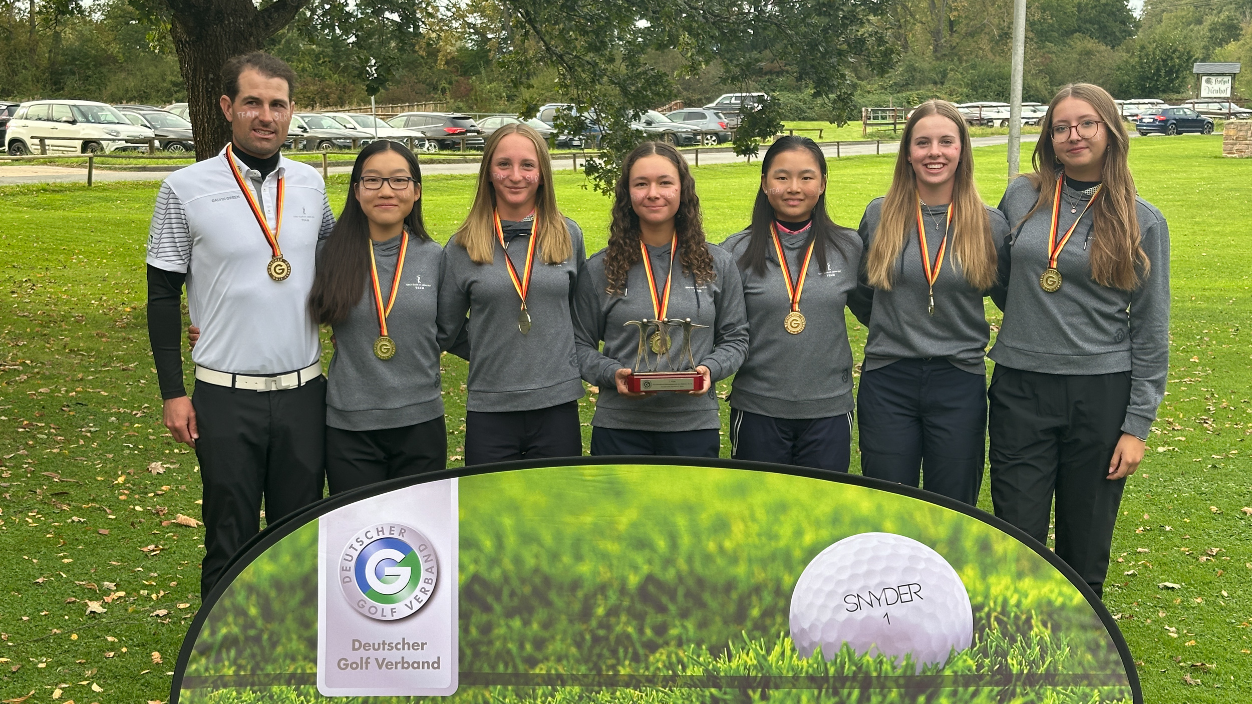 Der Titel Deutscher Mannschaftsmeister in der AK 16 Mädchen ging 2024 an den GC St. Leon-Rot.