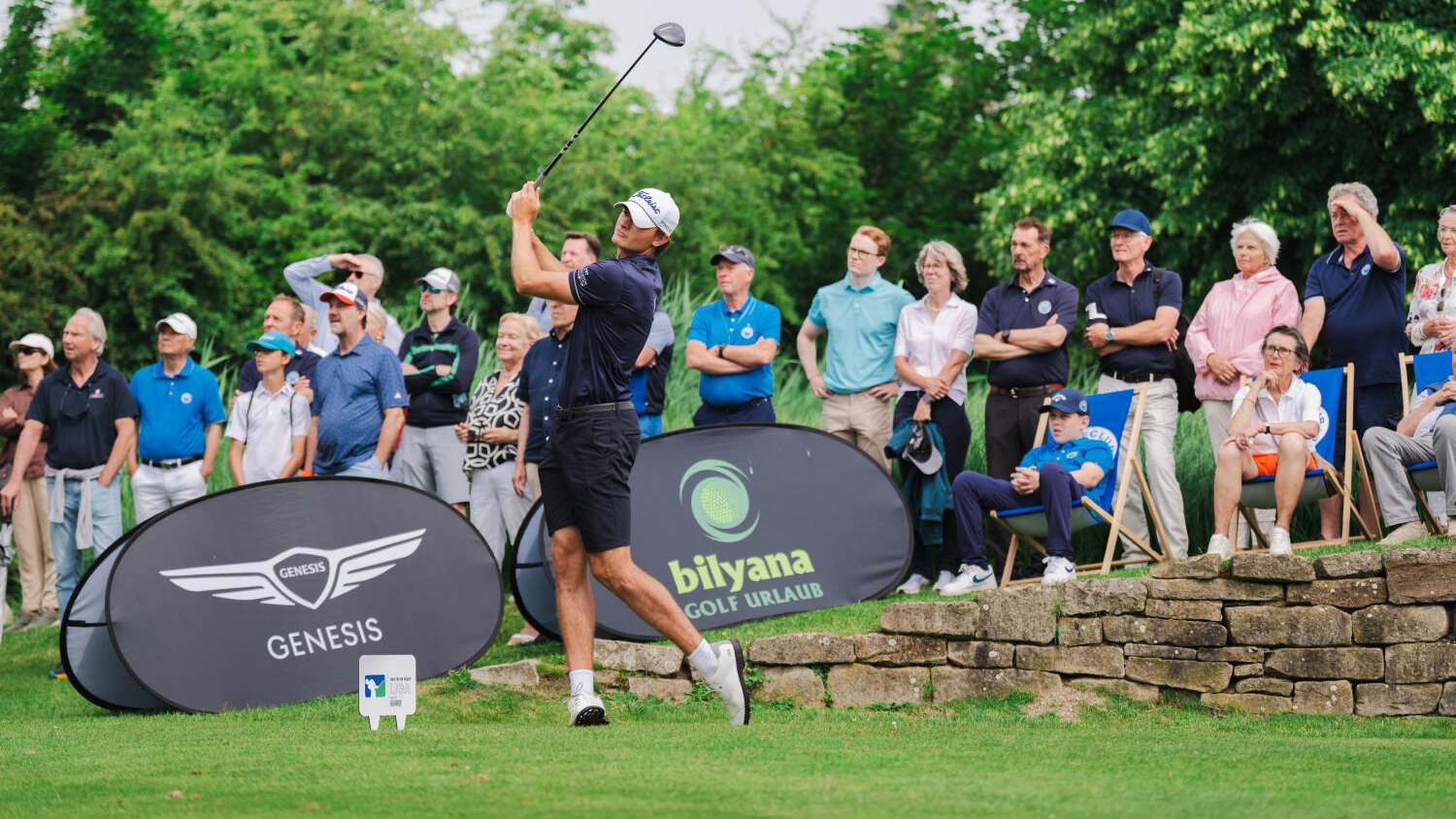 Tour-Pro Jannik de Bruyn glänzt im Heimspiel für seinen GC Hösel mit einer 65 (-6) im Einzel am Sonntag.