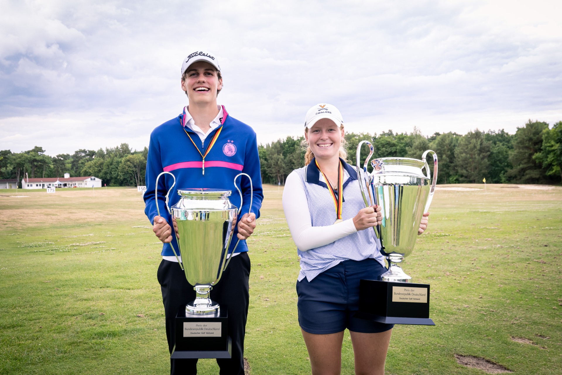 Die Sieger der GBG 2026: Johann Mons und Lily Reitter