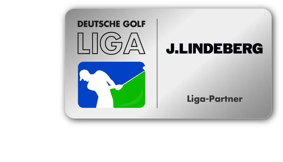 J.Lindeberg bleibt offizieller Liga-Partner. Logo: Deutsche Golf Sport GmbH