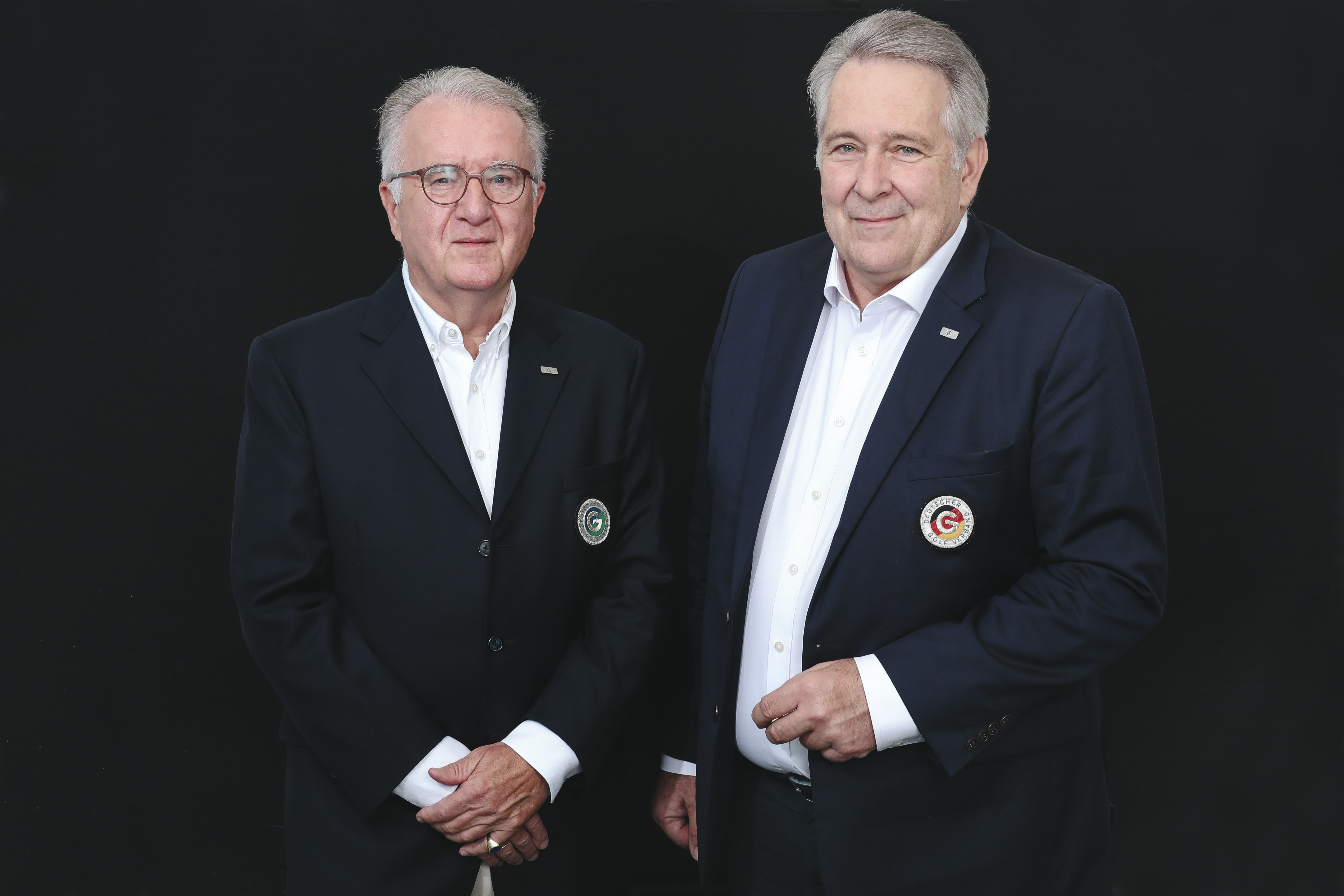 Claus M. Kobold (rechts) gemeinsam mit Achim Battermann (links). 