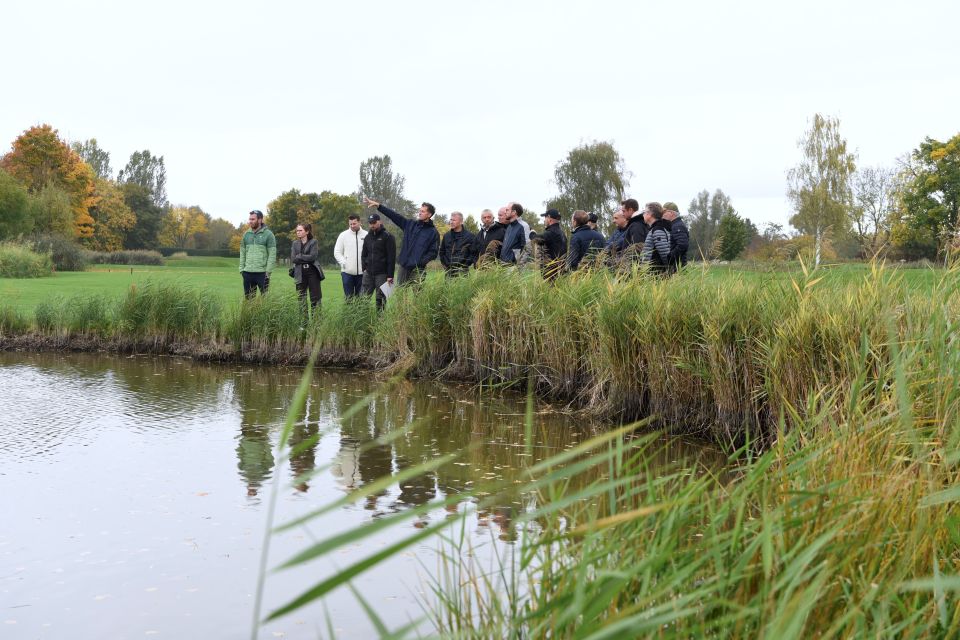 Rundgang anlässlich der Greenkeeper Schulung zur Gewässerpflege