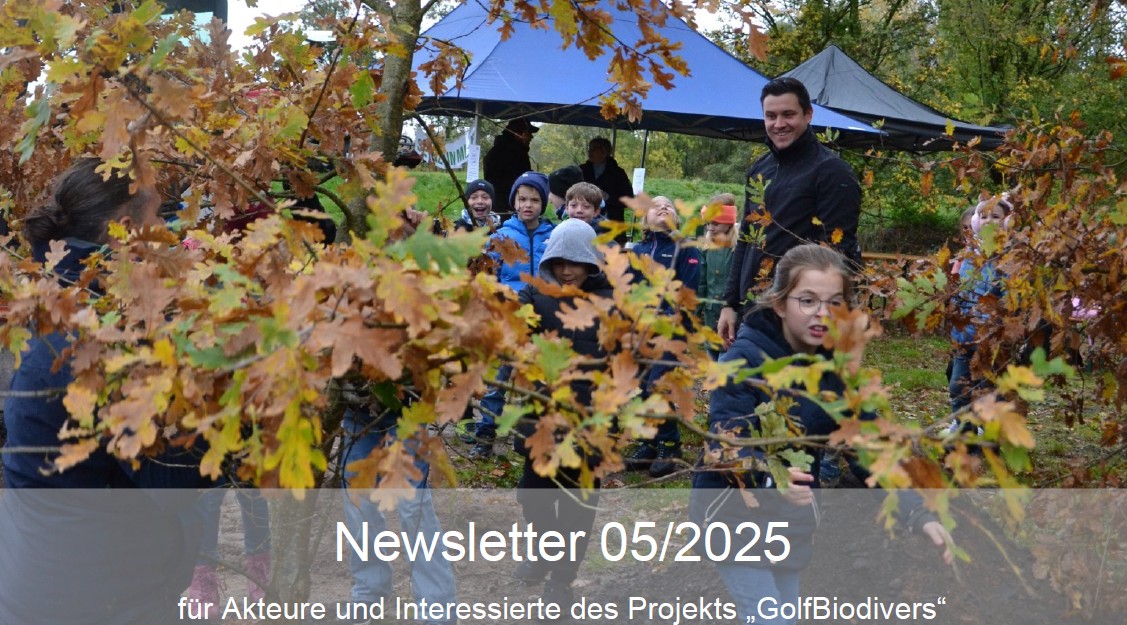 GolfBiodivers Newsletter 5/2025 Grünes Klassenzimmer