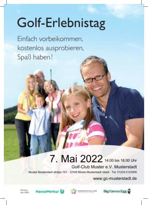 Anzeige 1 zur Ansprache der Zielgruppen Nicht-Golfer A5 hochkant